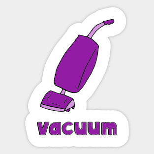 This is a VACUUM Sticker